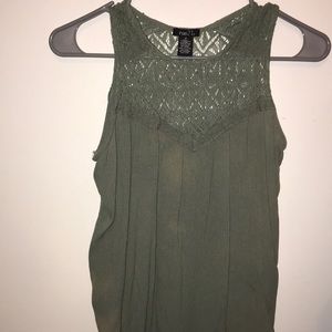 Forest Green Tank Top